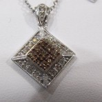 Champagne Diamond Pendant
