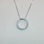 Diamond Circle Pendant