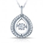 Shimmering Diamond Pendant